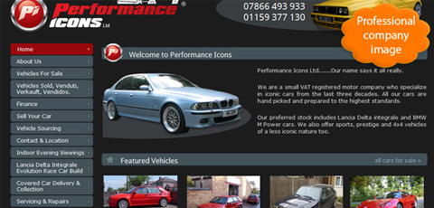 Professional company image